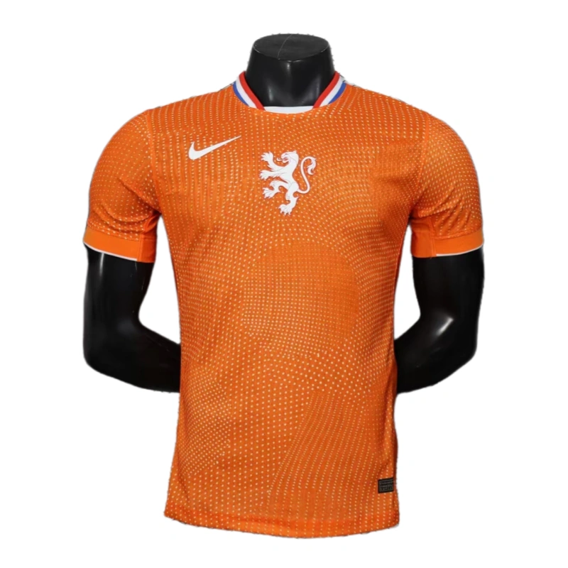 Netherlands Home football jersey 2025-26 player edition