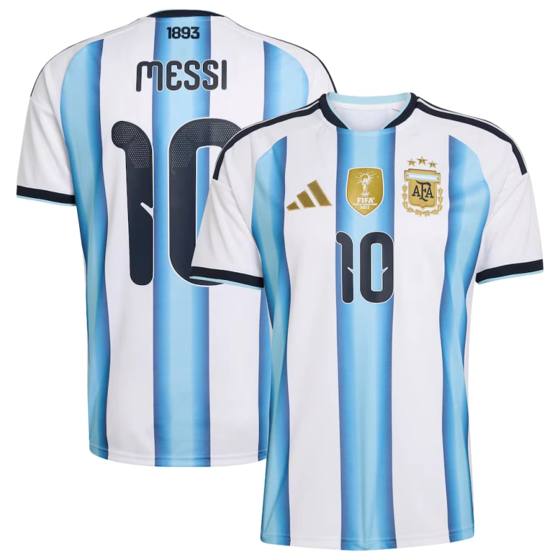 2026 Argentina World Cup Home Messi Jersey Fan Edition