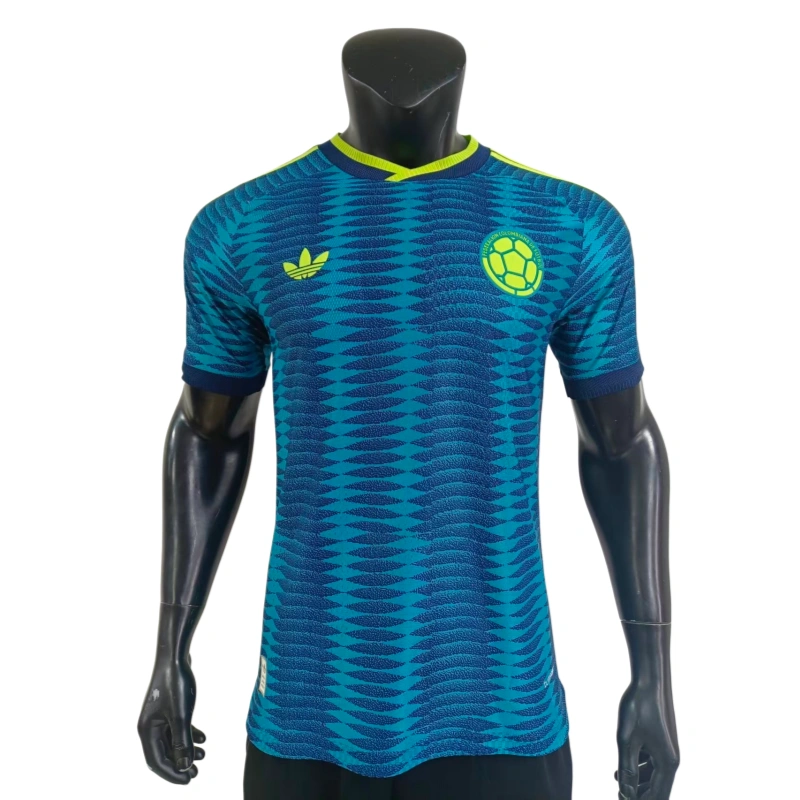 Colombia World Cup 2026 Away Short Sleeve Kit & Jersey Player Version