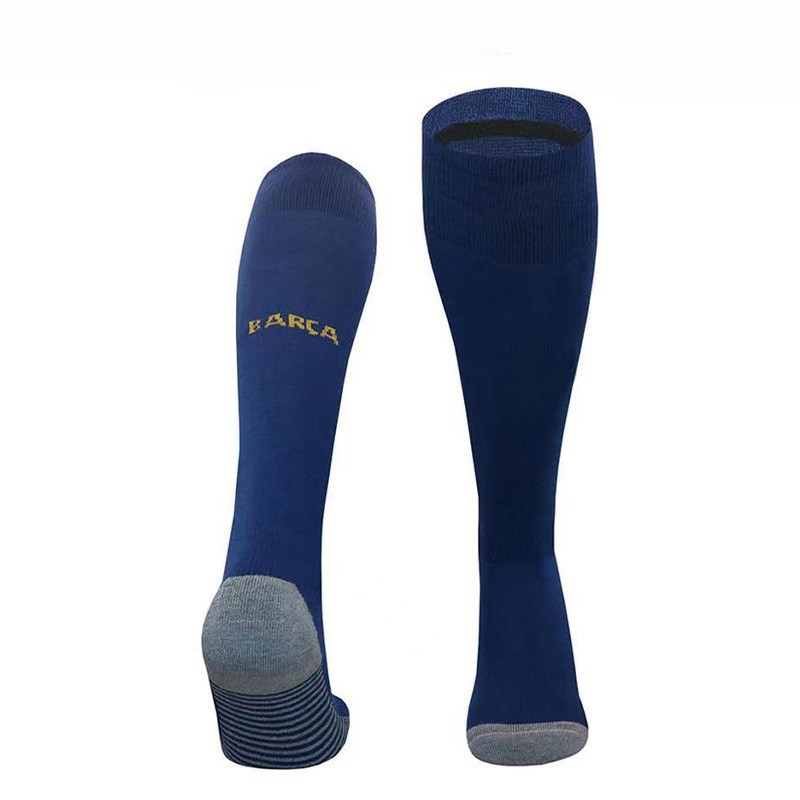 Barcelona home football socks for the 2025-26 season